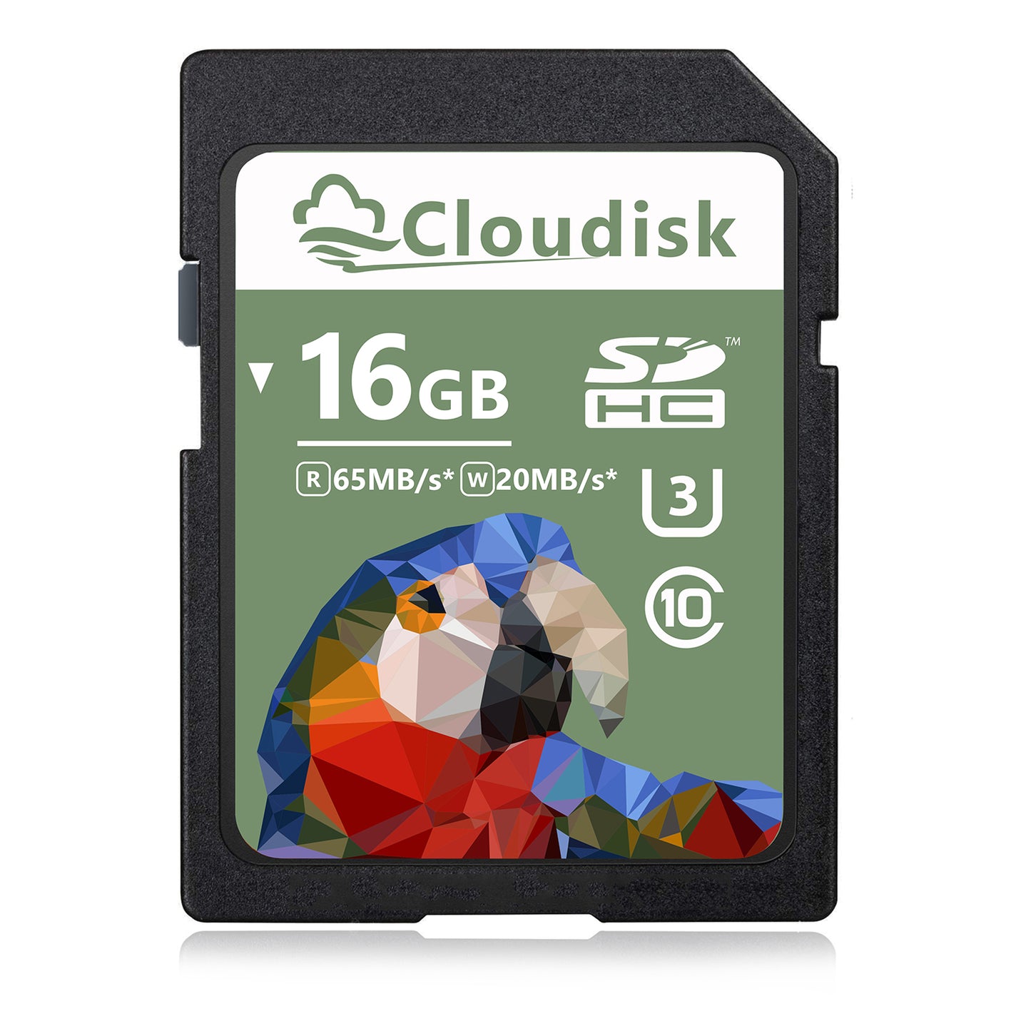 Cloudisk SD Card 128GB 64GB SDXC U3 Class 10 32GB 16GB 8GB 4GB Memory Card 2GB 1GB 128MB(Small Capacity) Compatible for Canon Nikon Sony Pentax Kodak Olympus Panasonic Digital Camera