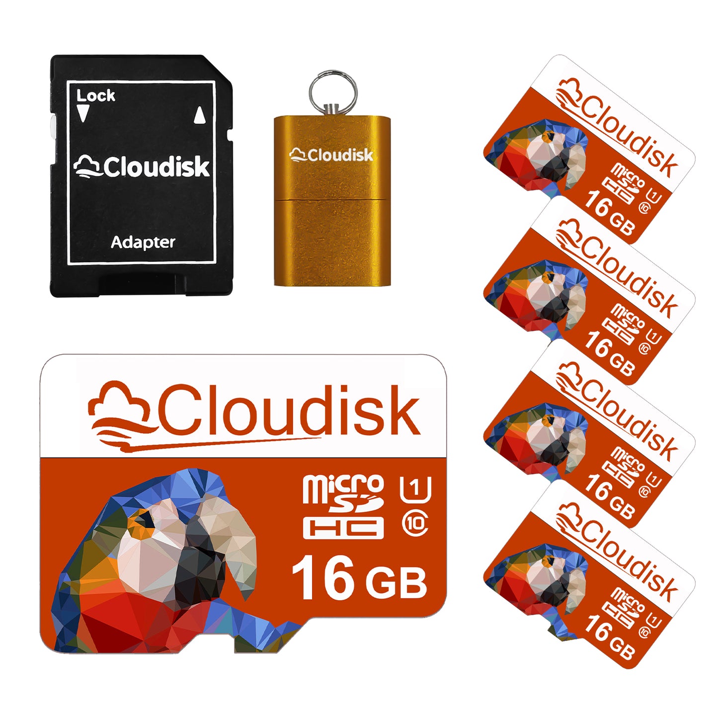 5Pack Cloudisk 256GB 128GB 64GB 32GB U3 V30 C10 Micro SD Card 16GB 8GB 4GB 2GB 1GB 512MB 256MB 128MB Microsd Flash Memory Card