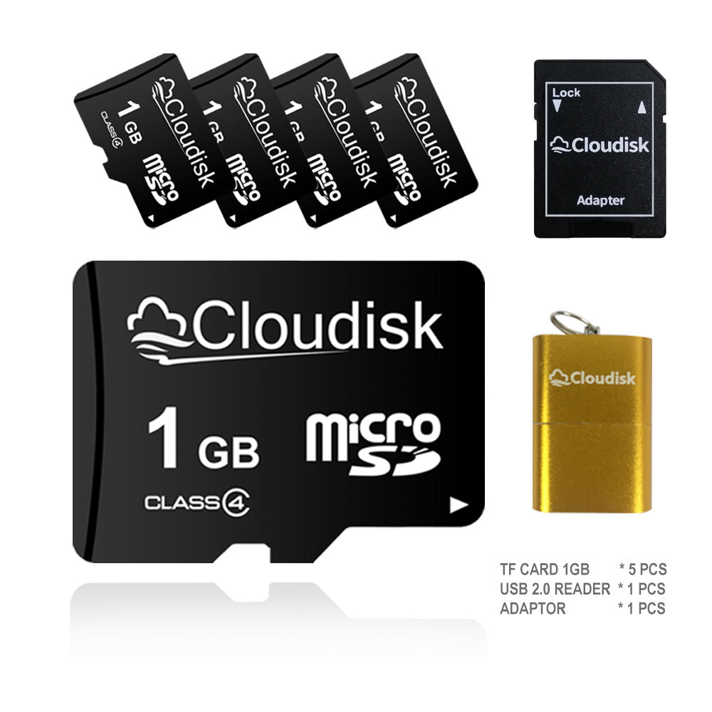 Factory Whosale 1GB Micro SD Cards Up to 80Mb/s, Flash Memory Cards 1GB TF Cards UHS-I C4 for Tablet/Mobile Phone/Camera/Car Audio/Game Console