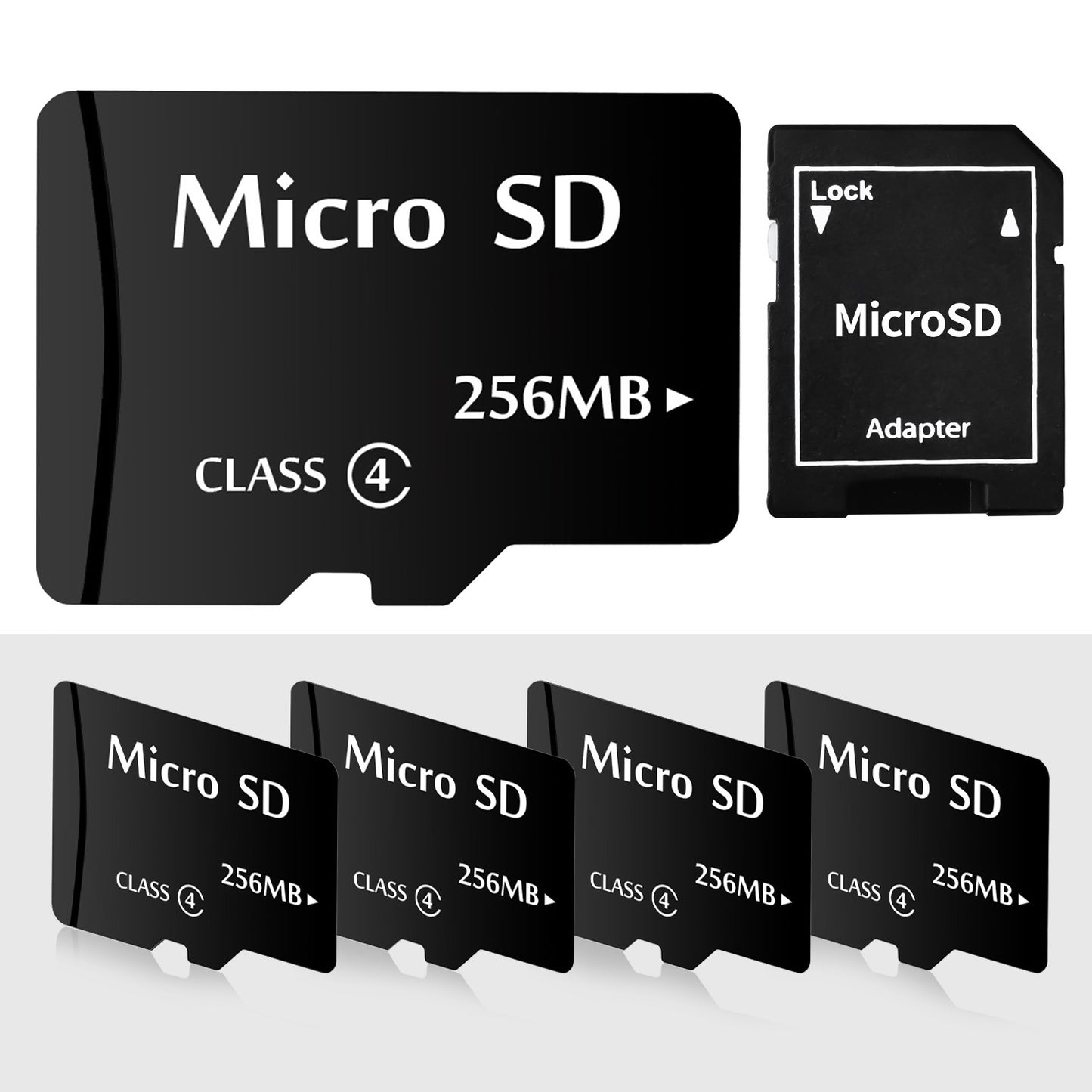 5-Pack Classical Micro SD Memory Card U3 128GB 64GB 32GB V30 C10 TF Cards 16GB 8GB 4GB 2GB 1GB 512MB 256MB 128MB for PC Smartphones DJI