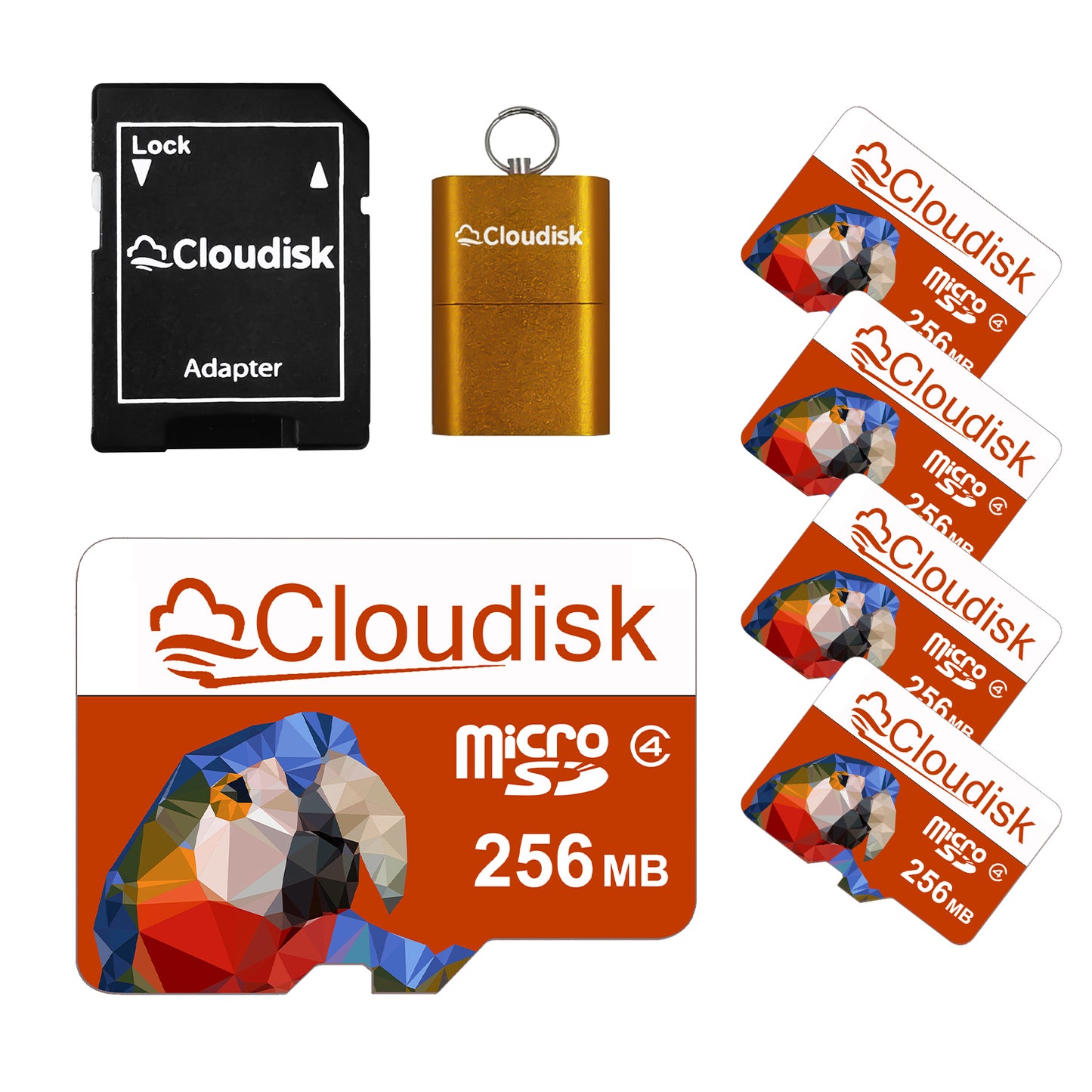 5Pack Cloudisk 256GB 128GB 64GB 32GB U3 V30 C10 Micro SD Card 16GB 8GB 4GB 2GB 1GB 512MB 256MB 128MB Microsd Flash Memory Card