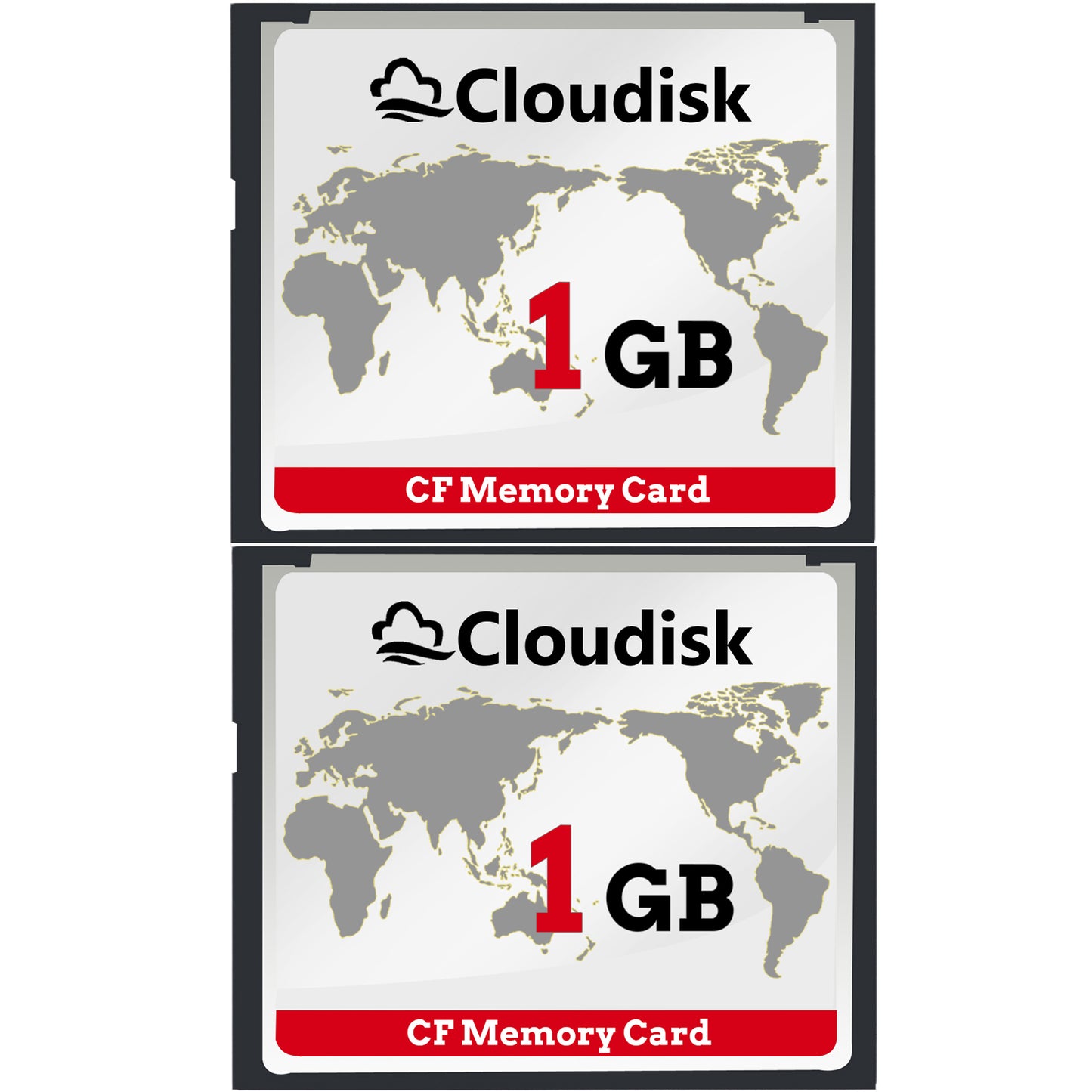 Factory Whosale 2Pack Cloudisk CompactFlash Card 128GB 64GB 32GB 16GB 8GB 4GB 2GB 1GB 128MB(Small Capacity) Compact Flash CF Memory Card UDMA Speed Up Extreme CF Card For Camera SLR