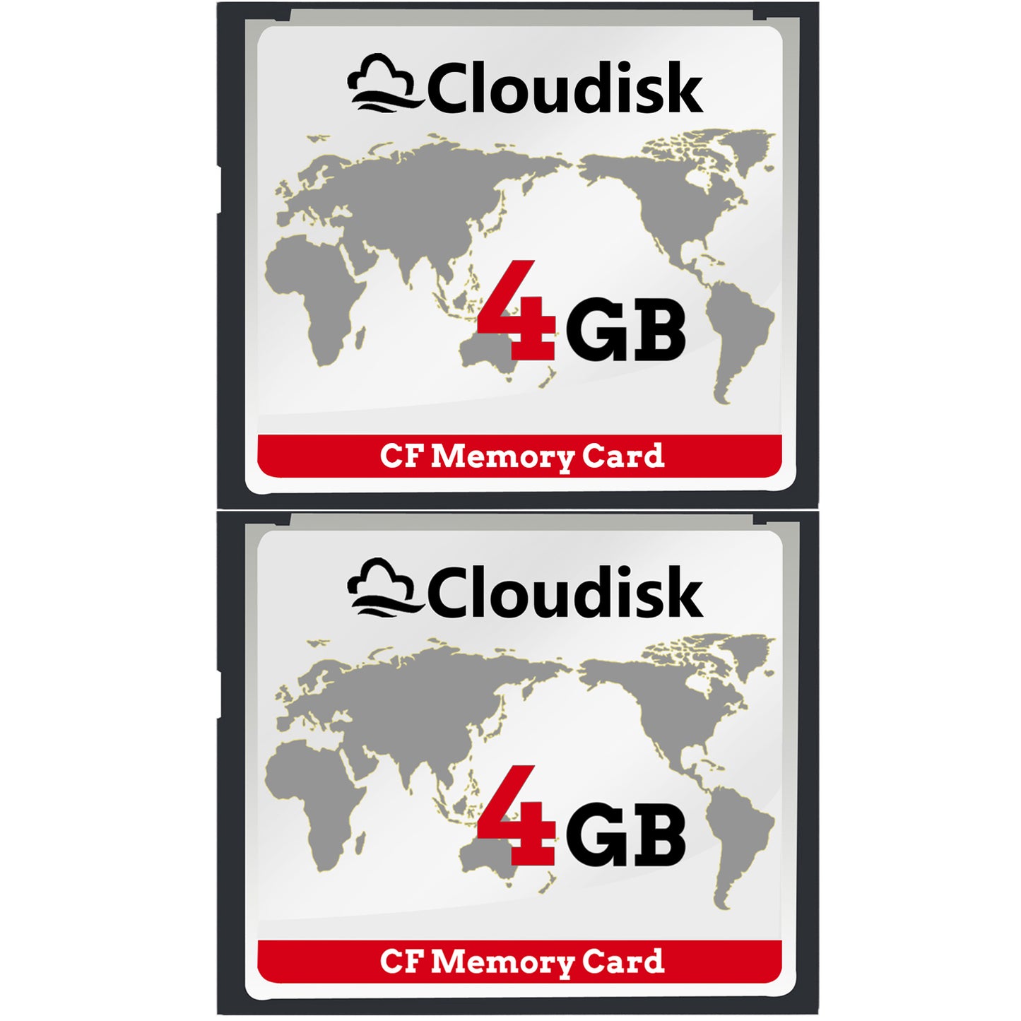 Factory Whosale 2Pack Cloudisk CompactFlash Card 128GB 64GB 32GB 16GB 8GB 4GB 2GB 1GB 128MB(Small Capacity) Compact Flash CF Memory Card UDMA Speed Up Extreme CF Card For Camera SLR