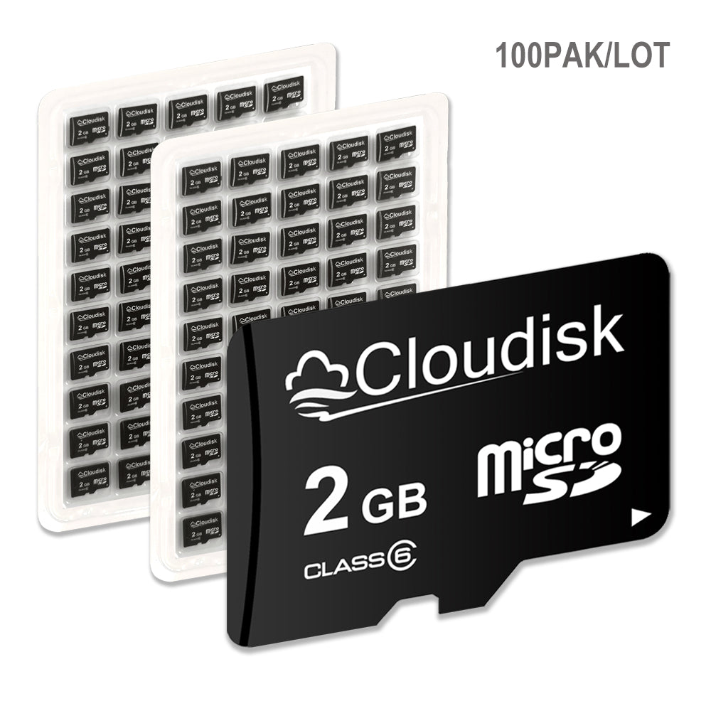 100 Pack Factory Whosale  Cloudisk Micro SDHC Card 64GB 32GB U3 V30 A1 16GB 8GB C10 4GB 2GB C6 TF Card 1GB 512MB 256MB 128MB(NOT GB,Small Capacity) Flash Memory Card