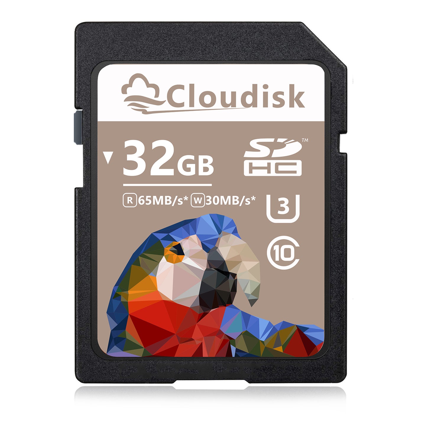 Cloudisk SD Card 128GB 64GB SDXC U3 Class 10 32GB 16GB 8GB 4GB Memory Card 2GB 1GB 128MB(Small Capacity) Compatible for Canon Nikon Sony Pentax Kodak Olympus Panasonic Digital Camera