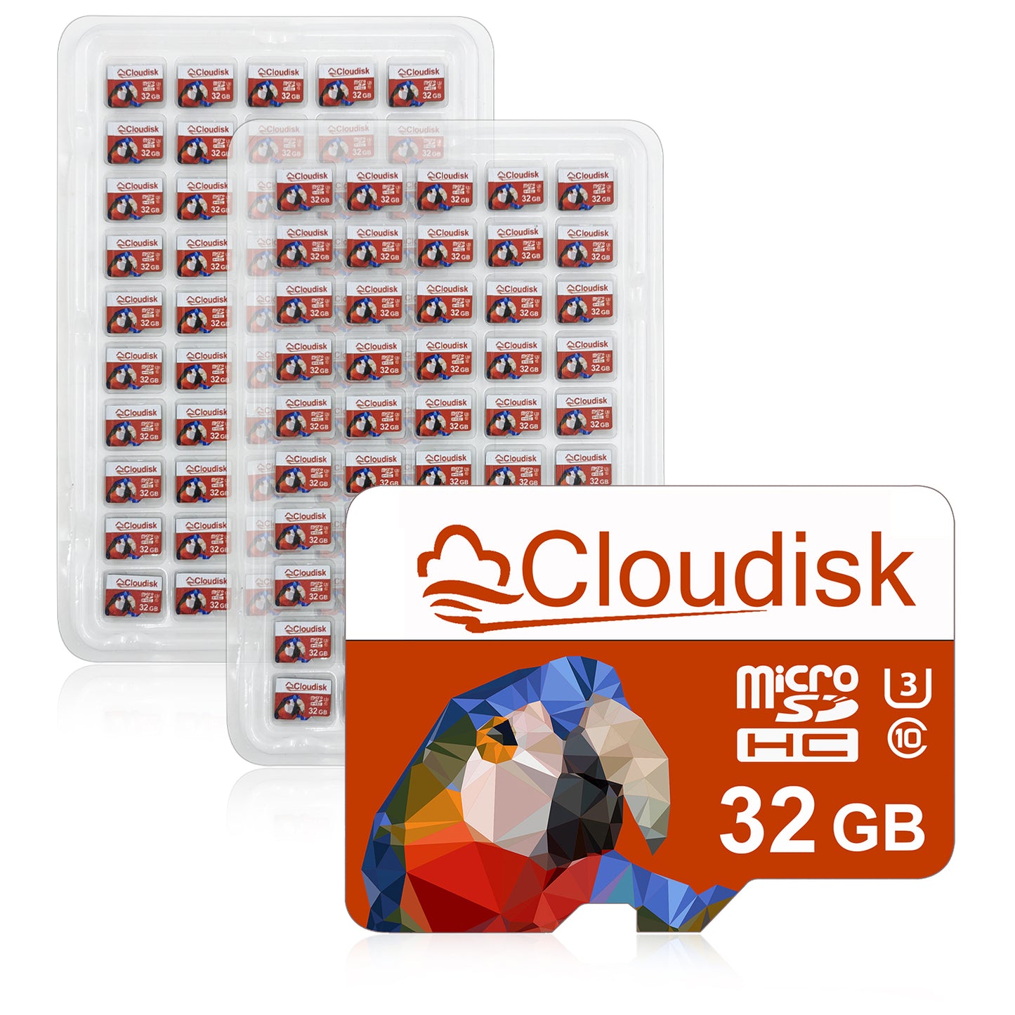 Cloudisk Micro SD Flash Memory Card 64GB 32GB U3 V30 A1 16GB 8GB C10 4GB 2GB C6 1GB 512MB 256MB 128MB(NOT GB,Small Capacity) C4 100 Pack Factory Whosale