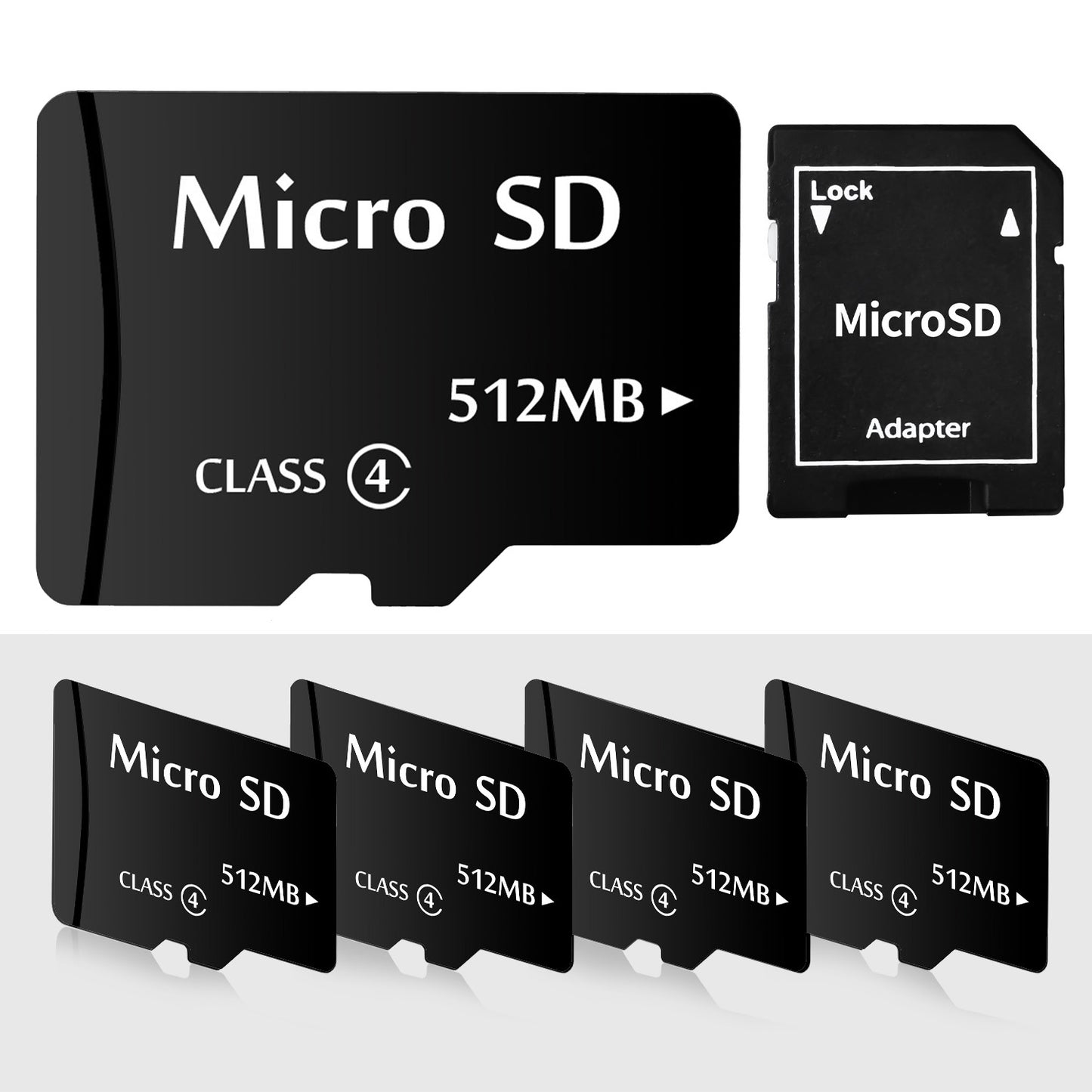 5-Pack Classical Micro SD Memory Card U3 128GB 64GB 32GB V30 C10 TF Cards 16GB 8GB 4GB 2GB 1GB 512MB 256MB 128MB for PC Smartphones DJI