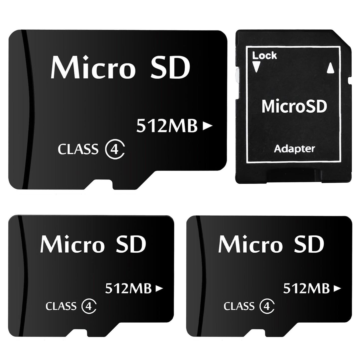 3Pack Factory Whosale Classical Micro SD Memory Card U3 128GB 64GB 32GB V30 C10 TF Cards 16GB 8GB 4GB 2GB 1GB 512MB 256MB 128MB for PC Smartphones Monitor Camera